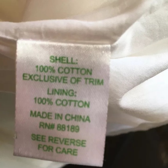 Lilly Pulitzer Resort White Strapless Dress Sz 8 - Picture 8 of 8